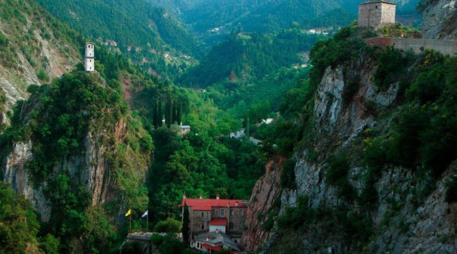 Χάρτης Νομού Ευρυτανίας